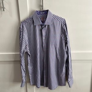 BUGATCHI - LS BUTTON DOWN - SHAPED FIT - XL